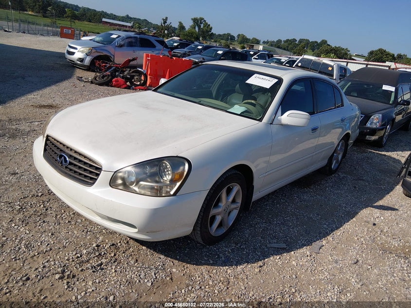 2002 Infiniti Q45 VIN JNKBF01A42M000883 IAAI salvage auction — NORMAL WEAR, Clear (Arkansas), sold $25 on 2026-07-30 (photo 2)