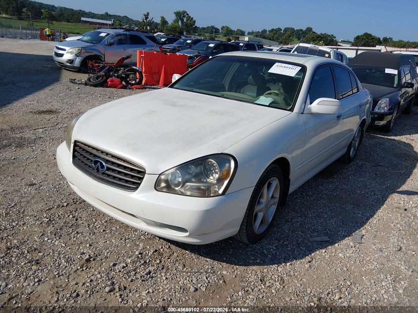 2002 Infiniti Q45 VIN JNKBF01A42M000883 IAAI salvage auction — NORMAL WEAR, Clear (Arkansas), sold $25 on 2026-07-30 (photo 6)