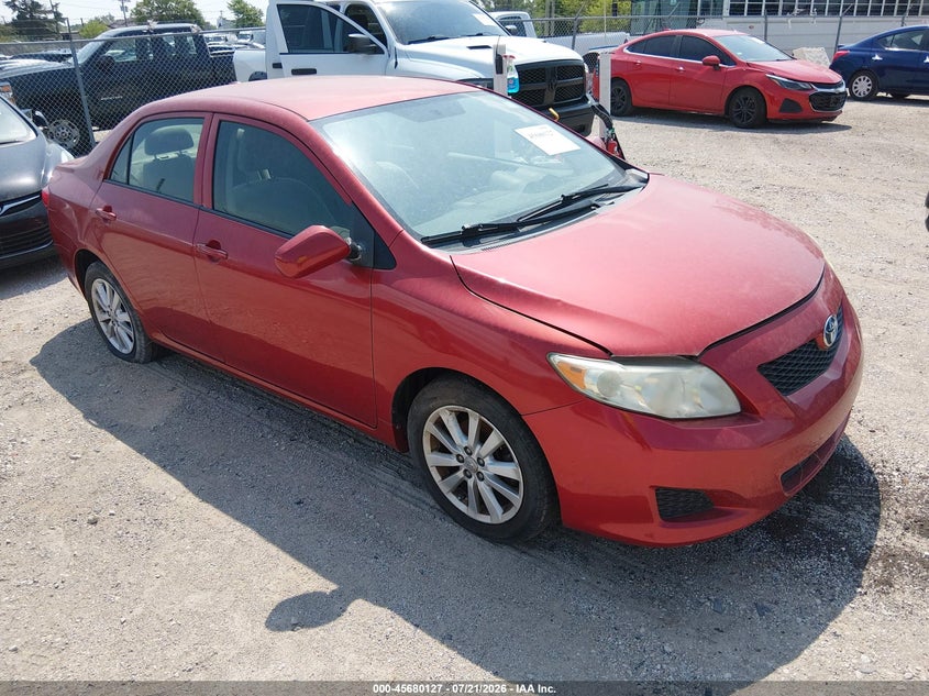 2009 Toyota Corolla VIN JTDBL40E69J044742 IAAI salvage auction — NORMAL WEAR, Clear (Indiana), sold $25 on 2026-07-28 (photo 1)