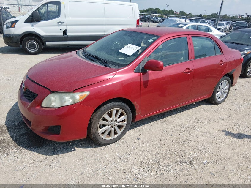 2009 Toyota Corolla VIN JTDBL40E69J044742 IAAI salvage auction — NORMAL WEAR, Clear (Indiana), sold $25 on 2026-07-28 (photo 2)