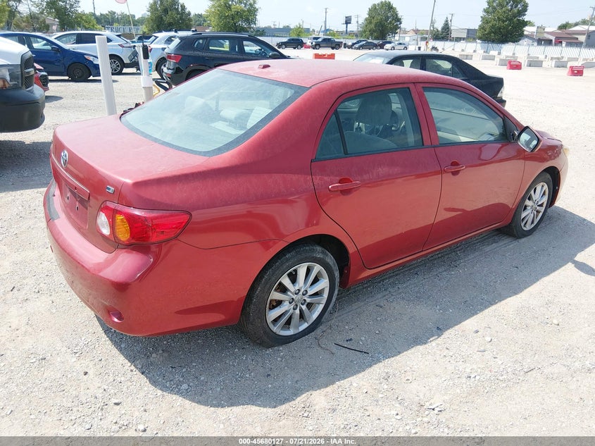 2009 Toyota Corolla VIN JTDBL40E69J044742 IAAI salvage auction — NORMAL WEAR, Clear (Indiana), sold $25 on 2026-07-28 (photo 4)