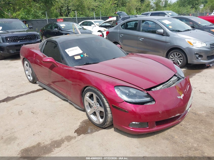 2006 Chevrolet Corvette VIN 1G1YY26U265129265 — IAAI salvage auction photo