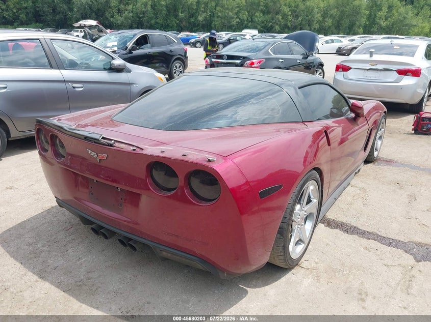 2006 Chevrolet Corvette VIN 1G1YY26U265129265 IAAI salvage auction — FRONT END, Salvage (Kansas), sold $9,700 on 2026-08-26 (photo 4)