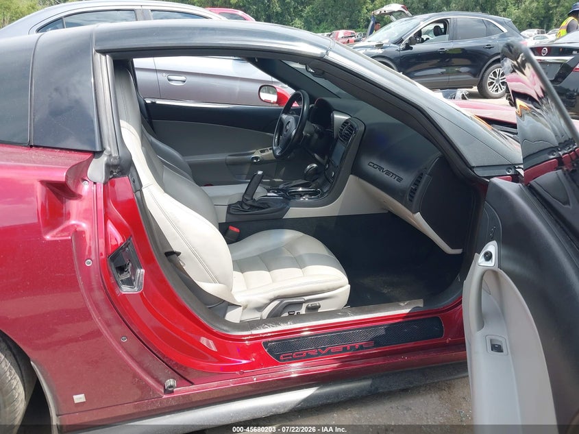 2006 Chevrolet Corvette VIN 1G1YY26U265129265 IAAI salvage auction — FRONT END, Salvage (Kansas), sold $9,700 on 2026-08-26 (photo 5)