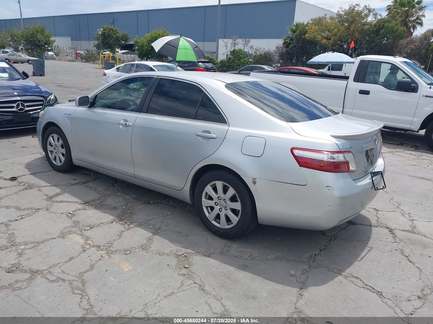 2007 Toyota Camry hybrid VIN JTNBB46K073031126 IAAI salvage auction — NORMAL WEAR, Clear - Dealer Only (California), sold $475 on 2026-07-29 (photo 3)