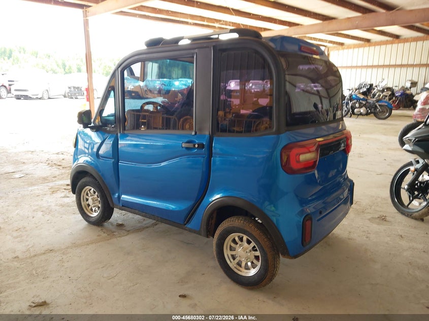 2025 Coco Gem VIN TM202506J011W1011 IAAI salvage auction — Unknown, Bill Of Sale (Alabama), sold $25 on 2026-07-27 (photo 3)