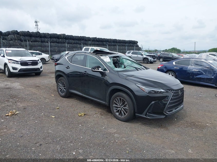 2025 Lexus Nx VIN 2T2GGCEZ2SC094132 — IAAI salvage auction photo