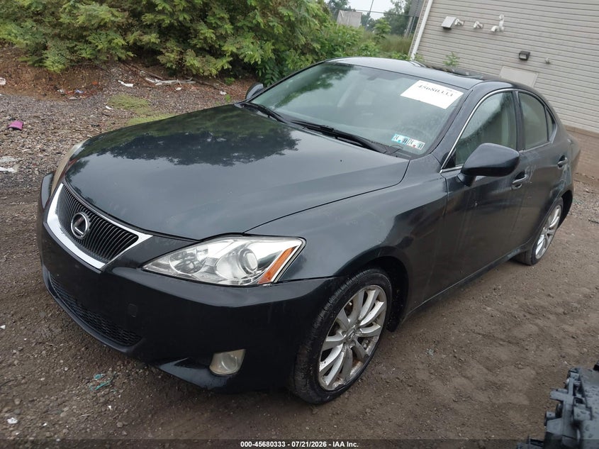 2007 Lexus Is 250 VIN JTHCK262672010265 IAAI salvage auction — NORMAL WEAR, Clear (Pennsylvania), sold $275 on 2026-07-28 (photo 2)