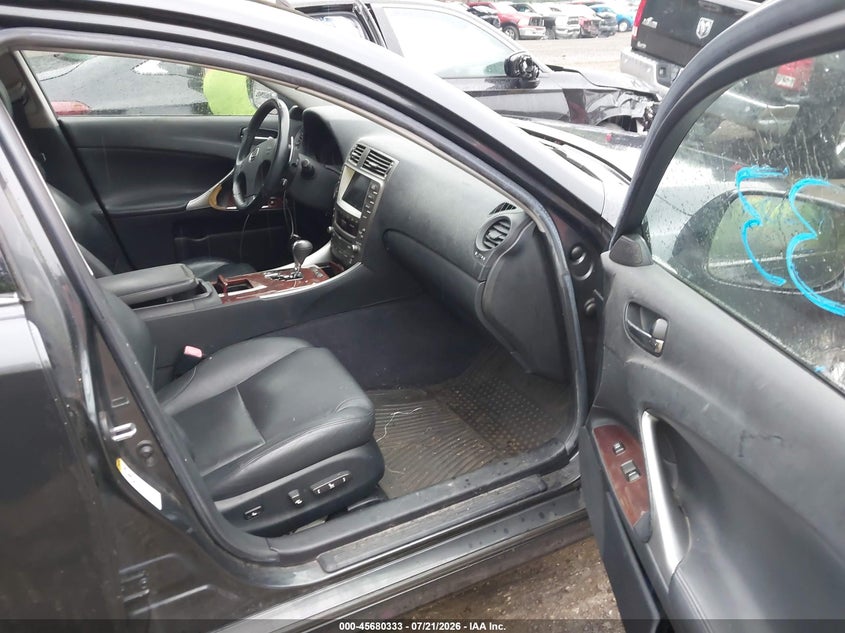 2007 Lexus Is 250 VIN JTHCK262672010265 IAAI salvage auction — NORMAL WEAR, Clear (Pennsylvania), sold $275 on 2026-07-28 (photo 5)