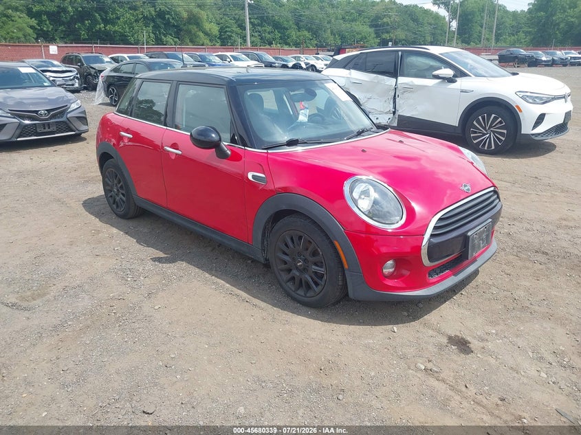 2019 Mini Hard top VIN WMWXU1C59K2J01851 IAAI salvage auction — WATER/FLOOD, Salvage Title, sold $3,175 on 2026-08-12 (photo 1)