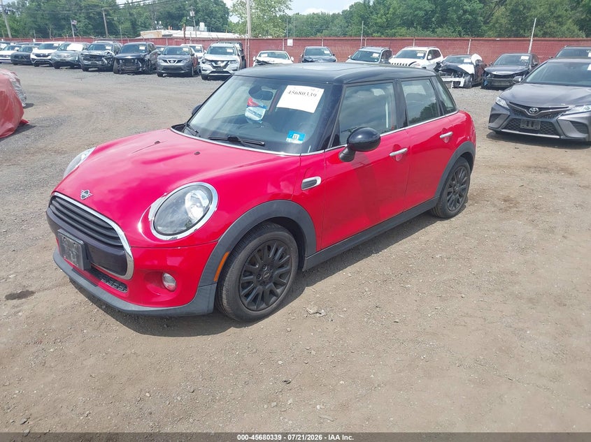 2019 Mini Hard top VIN WMWXU1C59K2J01851 IAAI salvage auction — WATER/FLOOD, Salvage Title, sold $3,175 on 2026-08-12 (photo 2)