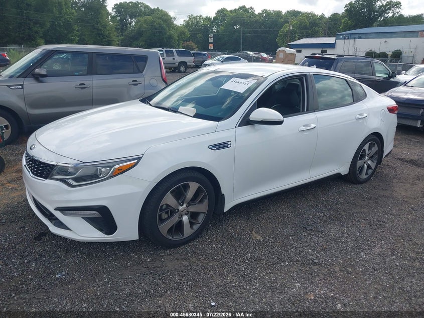 2019 Kia Optima VIN 5XXGT4L36KG331766 IAAI salvage auction — UNKNOWN, Clear (South Carolina), sold $1,150 on 2026-07-28 (photo 2)