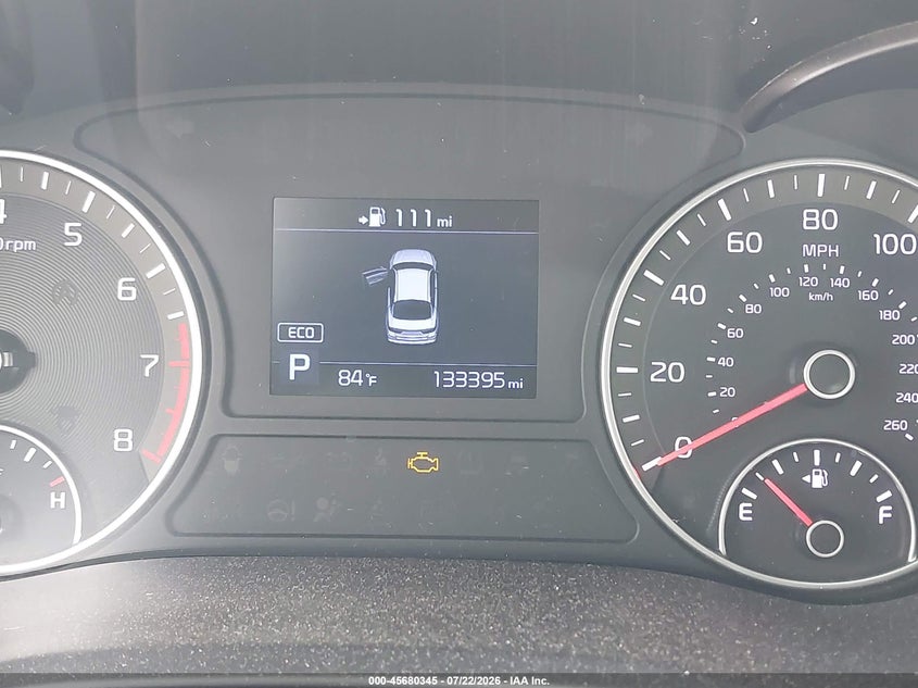 2019 Kia Optima VIN 5XXGT4L36KG331766 IAAI salvage auction — UNKNOWN, Clear (South Carolina), sold $1,150 on 2026-07-28 (photo 7)