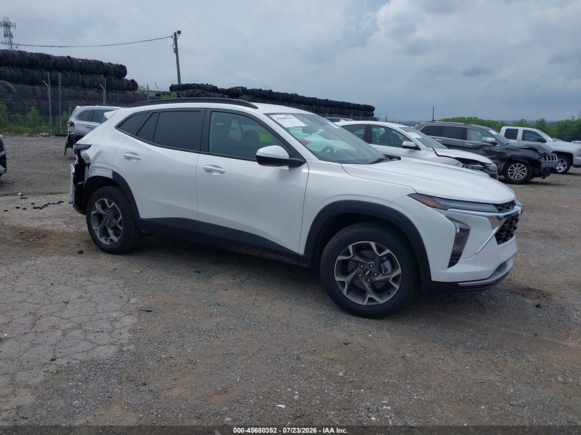 2026 Chevrolet Trax VIN KL77LHEP7TC139553 IAAI salvage auction — REAR END, Clear (Pennsylvania), sold $12,100 on 2026-07-31 (photo 1)