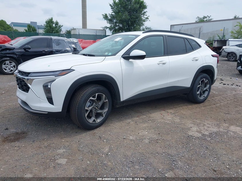 2026 Chevrolet Trax VIN KL77LHEP7TC139553 IAAI salvage auction — REAR END, Clear (Pennsylvania), sold $12,100 on 2026-07-31 (photo 2)