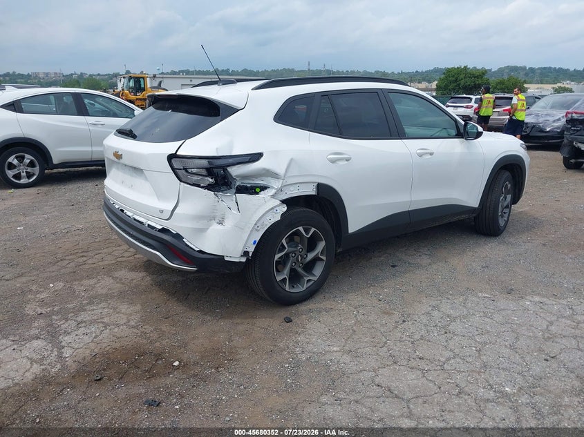 2026 Chevrolet Trax VIN KL77LHEP7TC139553 IAAI salvage auction — REAR END, Clear (Pennsylvania), sold $12,100 on 2026-07-31 (photo 4)