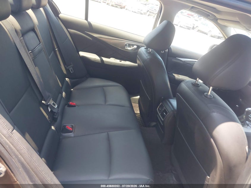 2017 Infiniti Q50 VIN JN1EV7AR7HM831502 IAAI salvage auction — NORMAL WEAR, Clear (Pennsylvania), sold $2,100 on 2026-07-31 (photo 8)