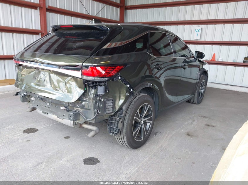 2024 Lexus VIN 2T2BAMBA3RC027484 IAAI salvage auction — FRONT & REAR, Salvage Title, sold $18,600 on 2026-08-31 (photo 4)