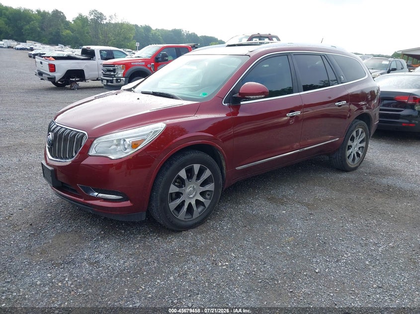 2017 Buick Enclave VIN 5GAKRBKD1HJ119094 IAAI salvage auction — REAR END, Salvage Title, sold $1,400 on 2026-08-01 (photo 2)