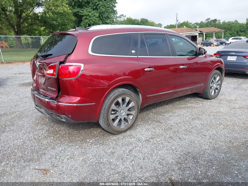 2017 Buick Enclave VIN 5GAKRBKD1HJ119094 IAAI salvage auction — REAR END, Salvage Title, sold $1,400 on 2026-08-01 (photo 4)