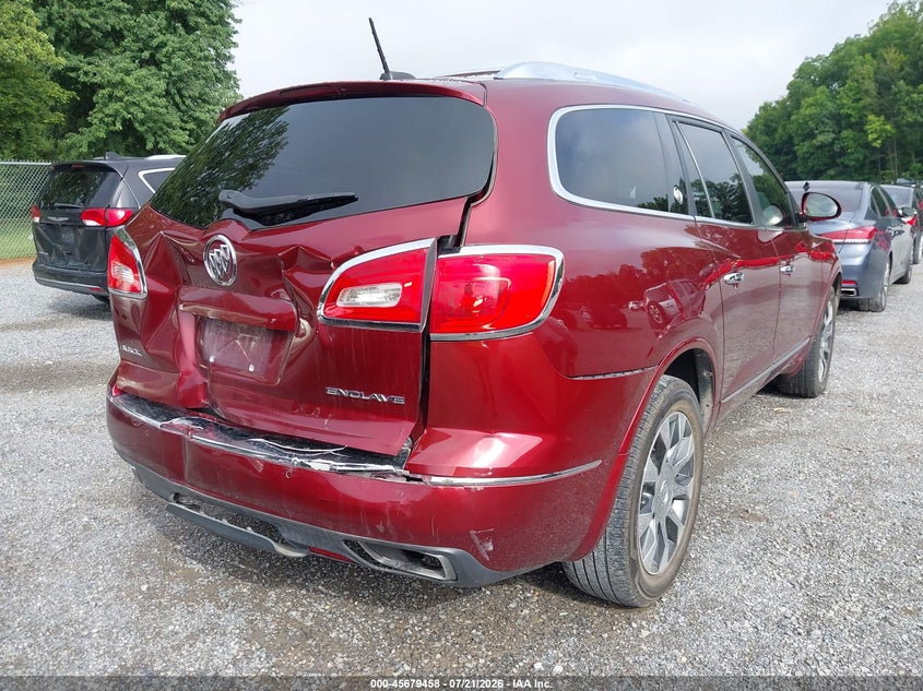 2017 Buick Enclave VIN 5GAKRBKD1HJ119094 IAAI salvage auction — REAR END, Salvage Title, sold $1,400 on 2026-08-01 (photo 6)