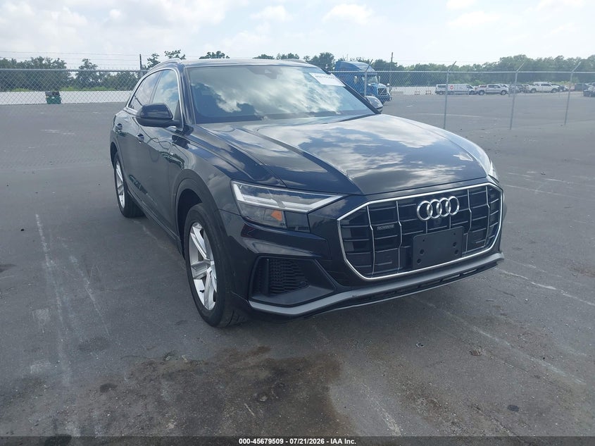 2021 Audi Q8 VIN WA1DVAF12MD014175 IAAI salvage auction — UNKNOWN, Clear (Massachusetts), sold $15,200 on 2026-07-29 (photo 1)