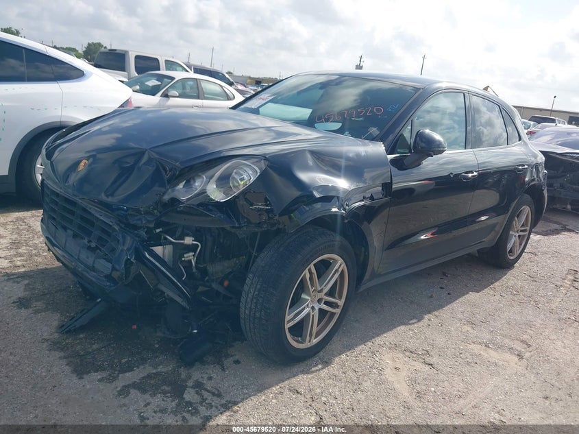 2017 Porsche Macan VIN WP1AA2A58HLB03537 IAAI salvage auction — FRONT END, Salvage (Texas), sold $25 on 2026-07-29 (photo 2)