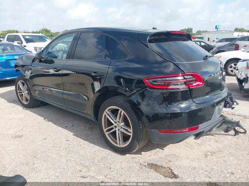 2017 Porsche Macan VIN WP1AA2A58HLB03537 IAAI salvage auction — FRONT END, Salvage (Texas), sold $25 on 2026-07-29 (photo 3)