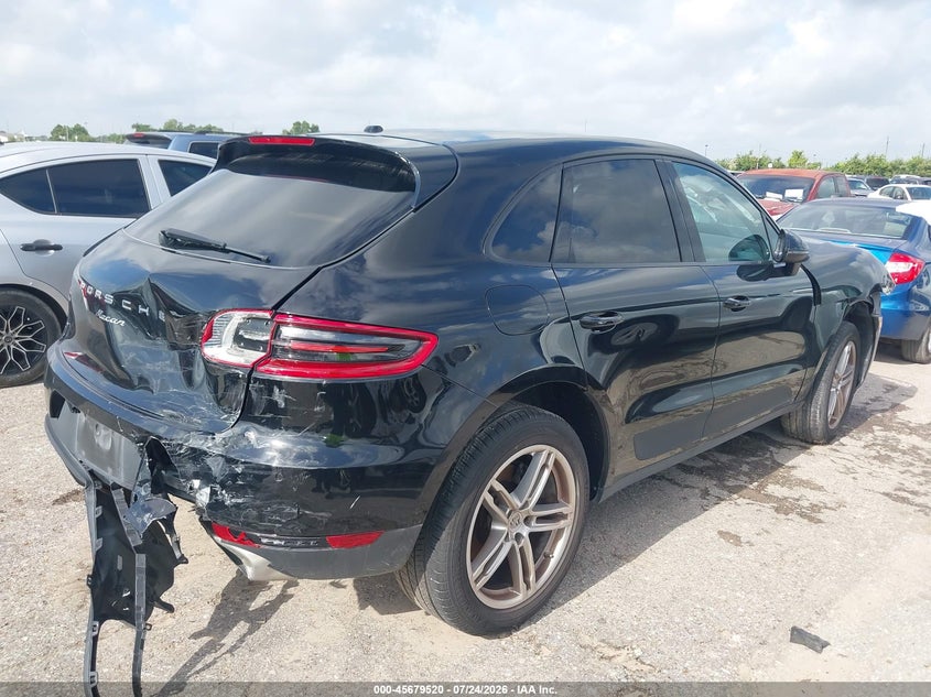 2017 Porsche Macan VIN WP1AA2A58HLB03537 IAAI salvage auction — FRONT END, Salvage (Texas), sold $25 on 2026-07-29 (photo 4)