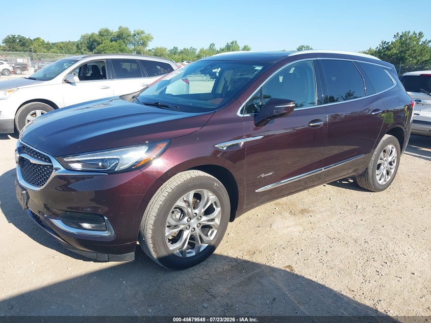 2021 Buick Enclave VIN 5GAEVCKW2MJ128865 IAAI salvage auction — HAIL, Clear Claim Paid (Wisconsin), sold $6,400 on 2026-07-29 (photo 2)