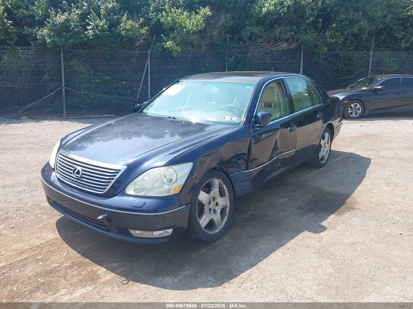 2005 Lexus Ls 430 VIN JTHBN36F855018424 IAAI salvage auction — LEFT FRONT, Salvage (Pennsylvania), sold $1,900 on 2026-08-03 (photo 2)
