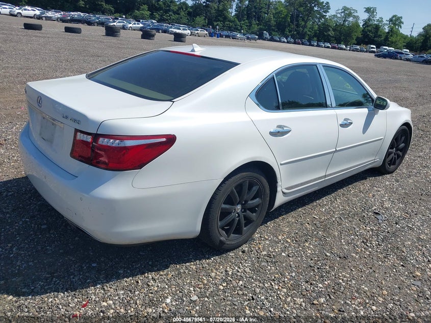 2007 Lexus Ls 460 VIN JTHBL46F775048691 IAAI salvage auction — NORMAL WEAR, Clear (New York), sold $325 on 2026-07-28 (photo 4)