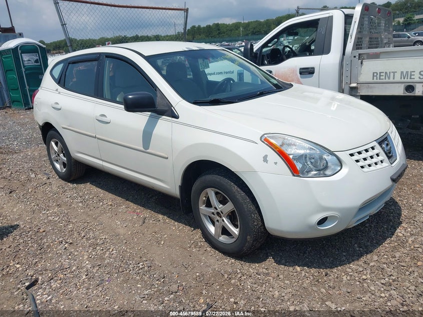 2008 Nissan Rogue sport VIN JN8AS58V68W409662 IAAI salvage auction — REAR END, Mv-907A (New York), sold $300 on 2026-08-01 (photo 1)