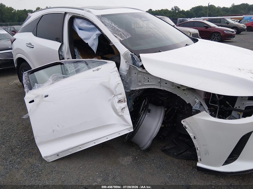 2025 Lexus Rx VIN 2T2BBMCAXSC076523 IAAI salvage auction — RIGHT SIDE, Salvage - Greater Than 75% (Maryland), sold $23,350 on 2026-08-24 (photo 6)