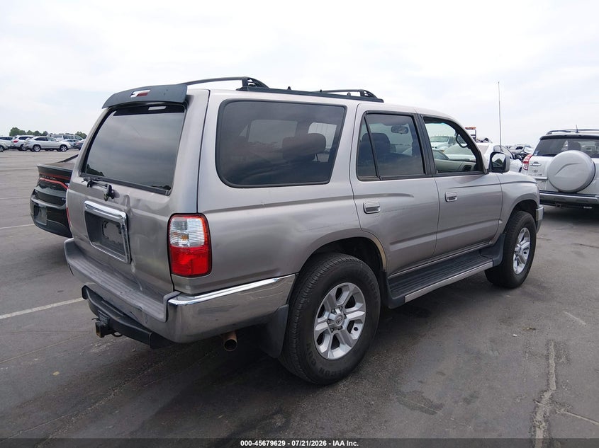 2002 Toyota 4runner VIN JT3HN86R729062734 IAAI salvage auction — NORMAL WEAR, Clear (California), sold $25 on 2026-07-29 (photo 4)