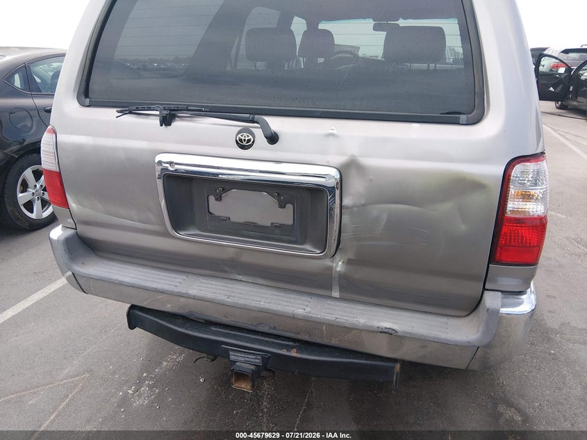2002 Toyota 4runner VIN JT3HN86R729062734 IAAI salvage auction — NORMAL WEAR, Clear (California), sold $25 on 2026-07-29 (photo 6)