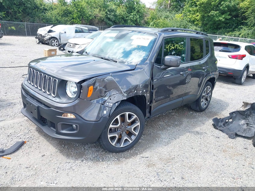 2017 Jeep Renegade VIN ZACCJBBBXHPE63581 IAAI salvage auction — LEFT SIDE, Wait Title, sold $2,450 on 2026-08-18 (photo 2)