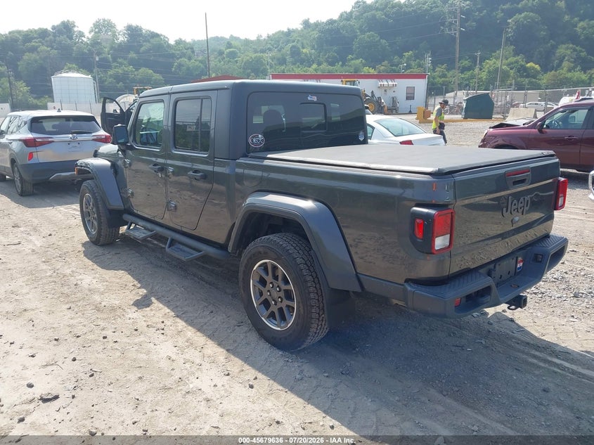 2021 Jeep Gladiator VIN 1C6HJTAG2ML514022 IAAI salvage auction — LEFT FRONT, Salvage (Pennsylvania), sold $11,600 on 2026-07-31 (photo 3)