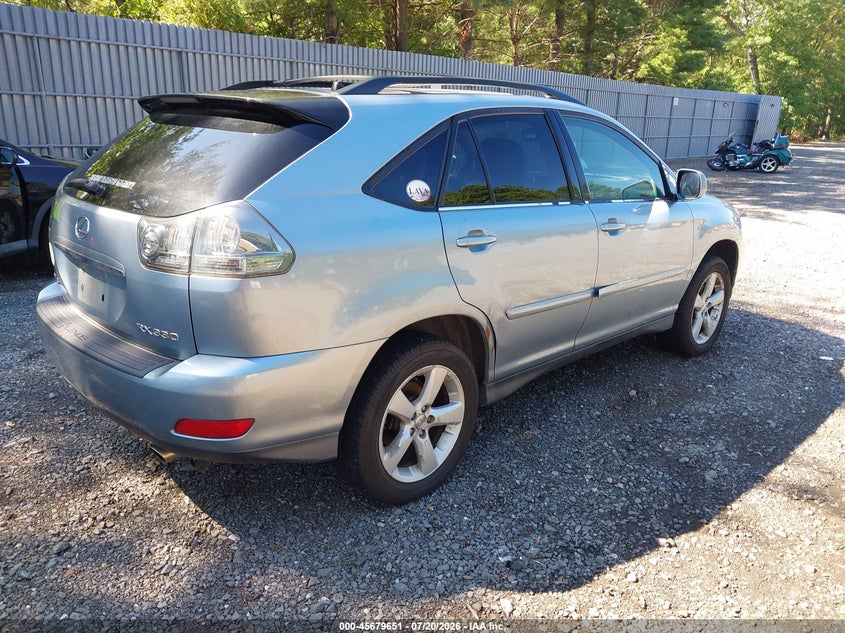 2004 Lexus Rx 330 VIN JTJHA31UX40050023 IAAI salvage auction — NORMAL WEAR, Clear (New Jersey), sold $225 on 2026-07-29 (photo 4)