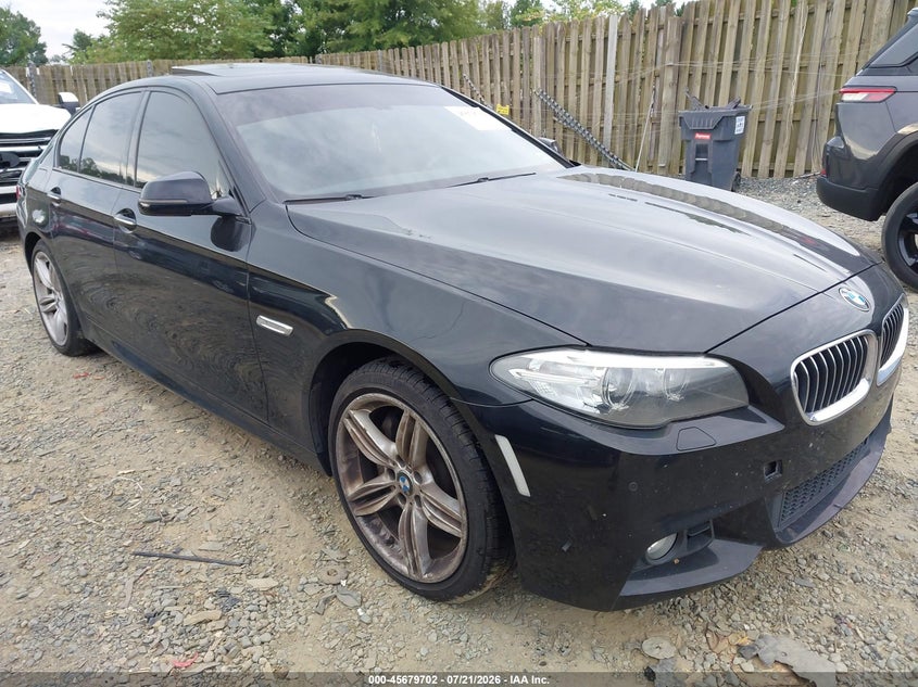 2014 BMW 5 series VIN WBA5B3C51ED538518 IAAI salvage auction — NORMAL WEAR, Clear (Virginia), sold $475 on 2026-07-27 (photo 1)