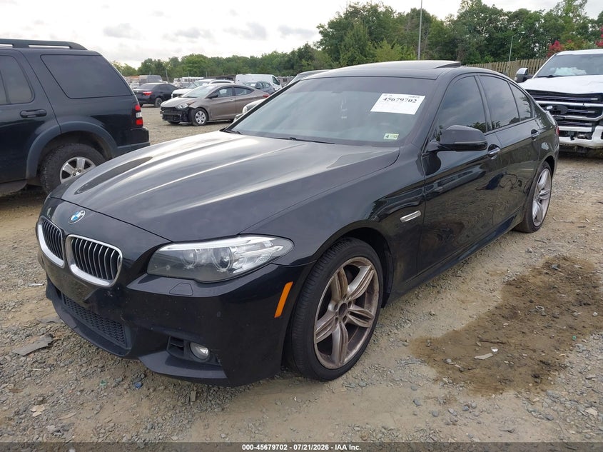 2014 BMW 5 series VIN WBA5B3C51ED538518 IAAI salvage auction — NORMAL WEAR, Clear (Virginia), sold $475 on 2026-07-27 (photo 2)