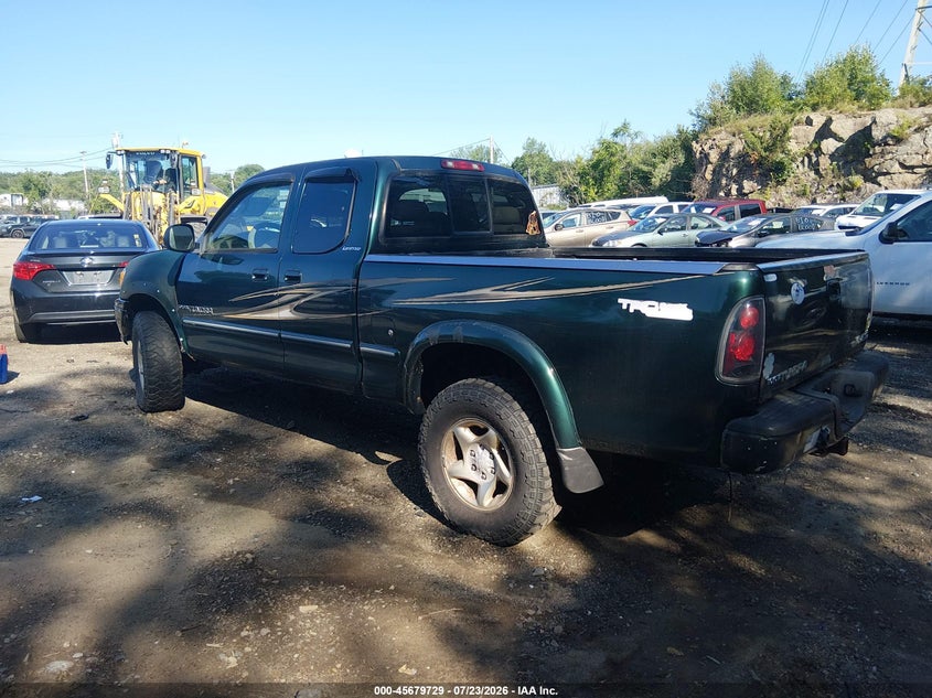 2001 Toyota Tundra VIN 5TBBT48151S200867 IAAI salvage auction — NORMAL WEAR, Clear (Rhode Island), sold $350 on 2026-07-28 (photo 3)