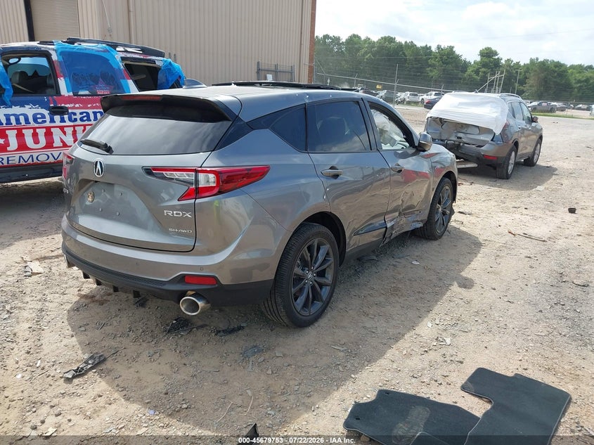 2025 Acura Rdx VIN 5J8TC2H66SL004629 IAAI salvage auction — FRONT END, Salvage (North Carolina), sold $10,875 on 2026-08-24 (photo 4)
