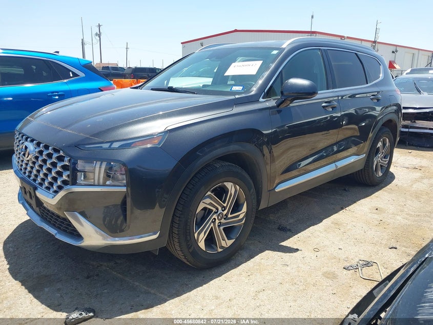 2022 Hyundai Santa fe VIN 5NMS24AJ7NH405961 IAAI salvage auction — HAIL, Original (Texas), sold $9,200 on 2026-08-25 (photo 2)