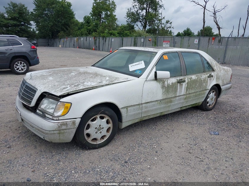 1995 Mercedes-benz S class VIN WDBGA33E4SA216319 IAAI salvage auction — NORMAL WEAR, Clear (New Jersey), sold $225 on 2026-07-28 (photo 2)