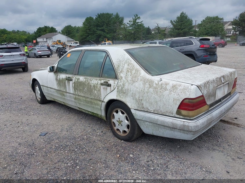 1995 Mercedes-benz S class VIN WDBGA33E4SA216319 IAAI salvage auction — NORMAL WEAR, Clear (New Jersey), sold $225 on 2026-07-28 (photo 3)