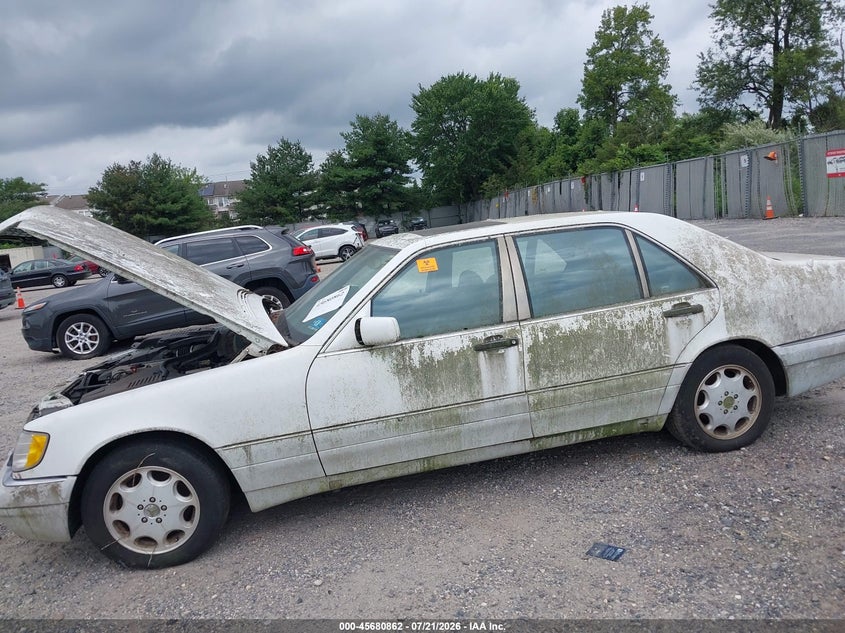 1995 Mercedes-benz S class VIN WDBGA33E4SA216319 IAAI salvage auction — NORMAL WEAR, Clear (New Jersey), sold $225 on 2026-07-28 (photo 6)