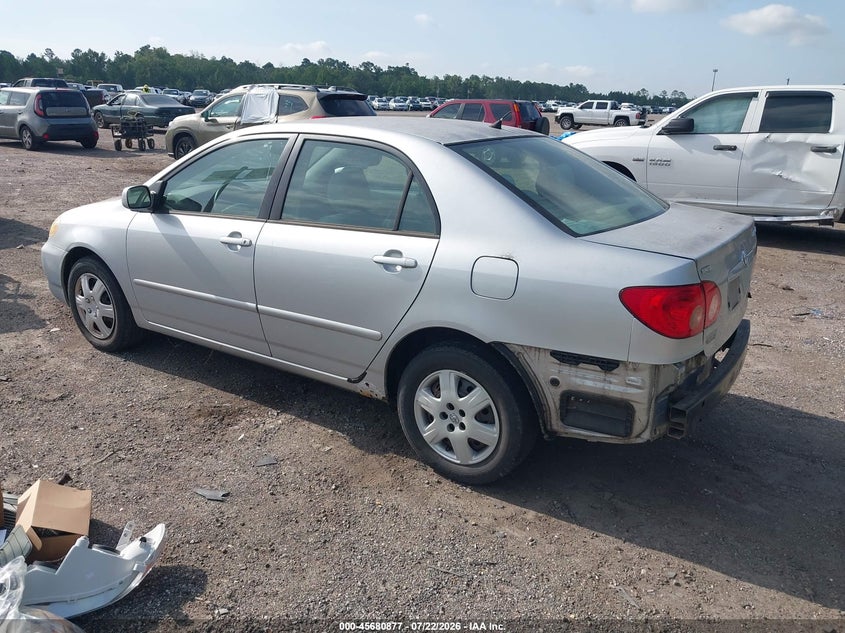 2007 Toyota Corolla VIN JTDBR32E070135871 IAAI salvage auction — NORMAL WEAR, Clear (Florida), sold $1,050 on 2026-07-28 (photo 3)