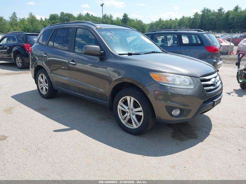 2012 Hyundai Santa fe VIN 5XYZKDAG6CG135972 IAAI salvage auction — NORMAL WEAR, Original (Maine), sold $25 on 2026-07-27 (photo 1)