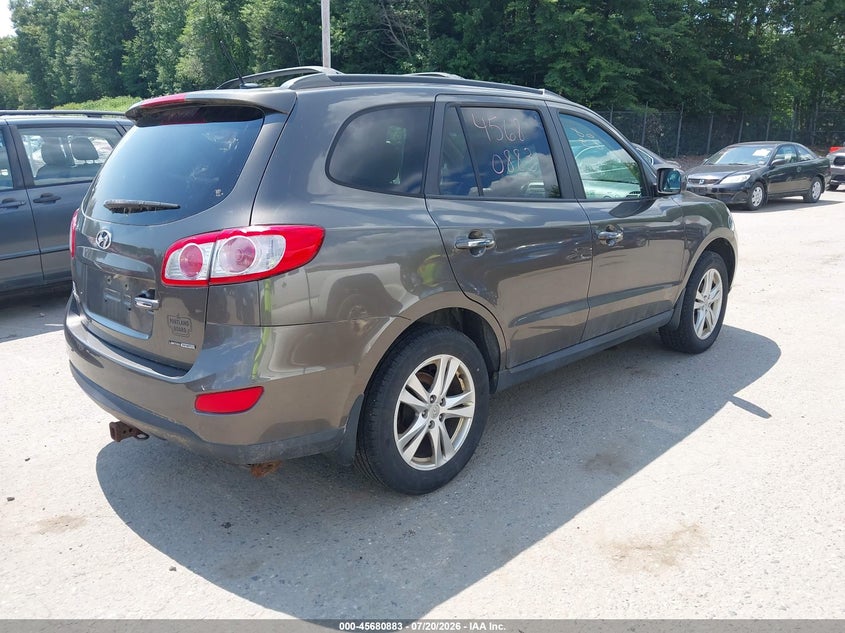 2012 Hyundai Santa fe VIN 5XYZKDAG6CG135972 IAAI salvage auction — NORMAL WEAR, Original (Maine), sold $25 on 2026-07-27 (photo 4)